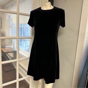 Vintage • Velvet Mini Dress sequin collar